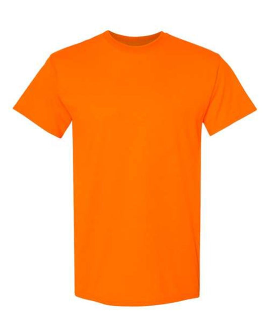(SAFETY ORANGE) Gildan 5000 | Heavy Cotton T-Shirt