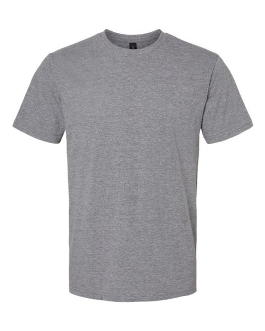 (GRAPHITE HEATHER) Gildan 65000 | Unisex Softstyle Midweight T-Shirt