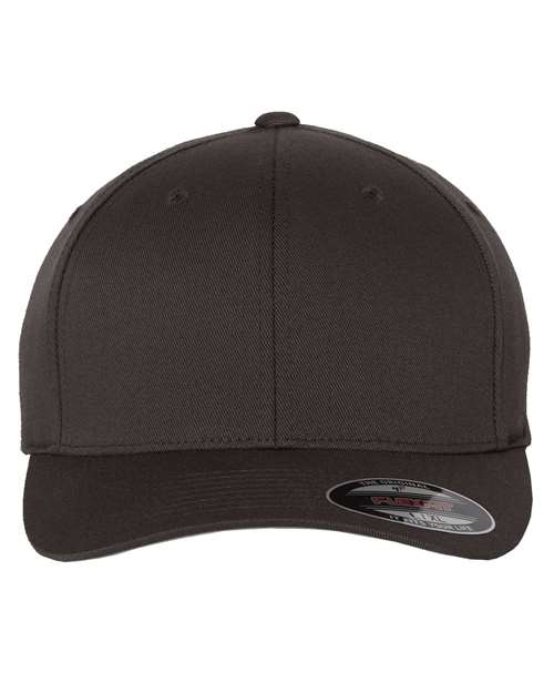 (DARK GREY) Flexfit 6277 | Adult Wooly 6-Panel Cap